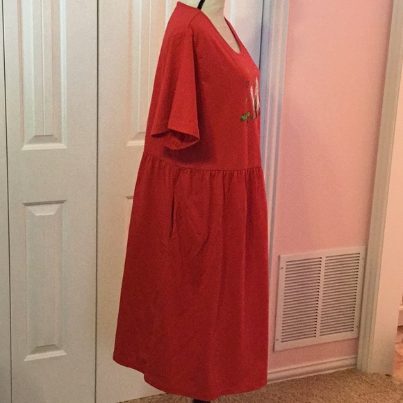 Autumn Dress with Puppies - Picture 3 of 5